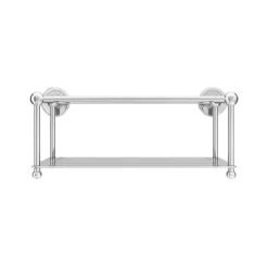Chatsworth 1928 Traditional Large Bottle Rack - Chrome -Bathroom Supply Shop 004chtd3