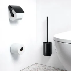 Keuco Plan Spare Toilet Roll Holder - Black -Bathroom Supply Shop 14963370000 d1