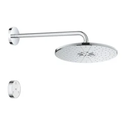Grohe Rainshower SmartConnect 310 Shower Head & Arm With Wireless Remote -Bathroom Supply Shop 26640000 d4n
