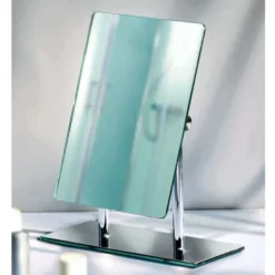 Wenko Pinerolo Standing Cosmetic Mirror - Chrome
