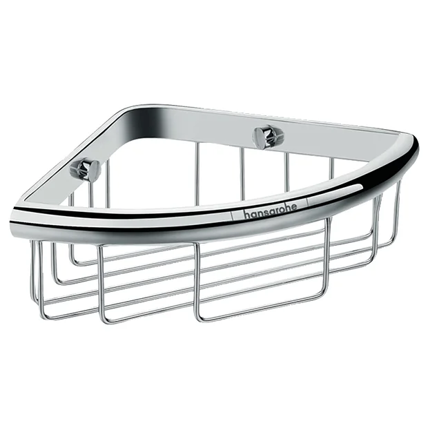 Hansgrohe Logis Universal Corner Shower Basket 1 Hansgrohe Logis Universal Corner Shower Basket