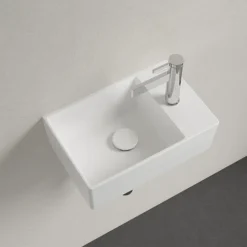 Villeroy & Boch Villeroy And Boch Memento 2.0 400 X 260mm 1TH Wall Hung Basin -Bathroom Supply Shop 43234001 d3