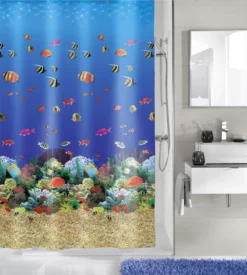 Kleine Wolke - Maldives PEVA Shower Curtain - W1800 X H2000