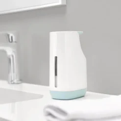 Joseph Joseph Slim Compact Soap Dispenser - White/Blue -Bathroom Supply Shop 70503 d5
