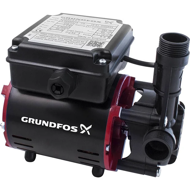 Grundfos SSR2-2.0 C Single Impeller Regenerative Shower Booster Pump 2.0 Bar 2 Grundfos SSR2-2.0 C Single Impeller Regenerative Shower Booster Pump 2.0 Bar - Image 2