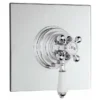 Hudson Reed Traditional Dual Concealed Thermostatic Shower Valve - Chrome