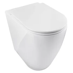 BagnoDesign Envoy Comfort Height Back To Wall Toilet With Soft Close Seat