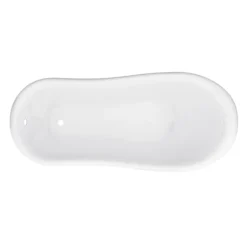 Astoria 1550 Roll Top Slipper Bath + Brushed Brass Leg Set -Bathroom Supply Shop ast1550bb d2