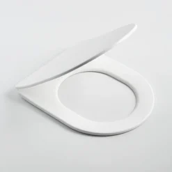 Arezzo Matt White Rimless Wall Hung Toilet Incl. Soft Close Seat -Bathroom Supply Shop az233wmw d1