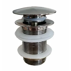 Arezzo Brushed Nickel 360mm Round Stainless Steel Counter Top Basin + Waste