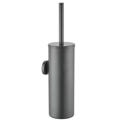 Arezzo Brushed Gunmetal Grey 4-Piece Bathroom Accessory Pack -Bathroom Supply Shop azbrhgm l2