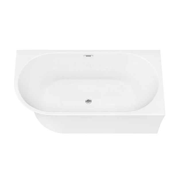 Arezzo 1500 X 750 Modern Curved Corner Bath 5 Arezzo 1500 X 750 Modern Curved Corner Bath - Image 5