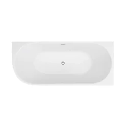 Arezzo 1700 X 750 Modern Curved Corner Bath 11 Arezzo 1700 X 750 Modern Curved Corner Bath -Bathroom Supply Shop azc17 n d3