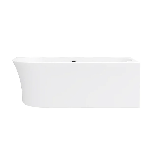 Arezzo 1700 X 750 Modern Curved Corner Bath 5 Arezzo 1700 X 750 Modern Curved Corner Bath - Image 5