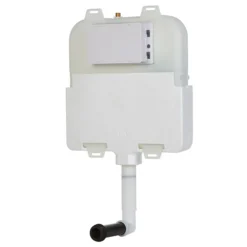 Arezzo Compact Concealed Cistern With Brushed Brass Flush Plate - Round Buttons 9 Arezzo Compact Concealed Cistern With Brushed Brass Flush Plate - Round Buttons -Bathroom Supply Shop azccbrar d2