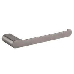 Arezzo Brushed Gunmetal Grey 4-Piece Bathroom Accessory Pack -Bathroom Supply Shop azgm4acd2