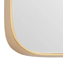 Arezzo Medium 400 X 400 Gold Frame Square Wall Mirror -Bathroom Supply Shop azm842 d2