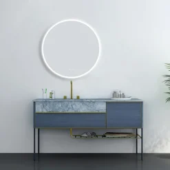 Arezzo 700mm Round Colour Changing LED Illuminated Bathroom Mirror With Bluetooth + Anti-Fog 10 Arezzo 700mm Round Colour Changing LED Illuminated Bathroom Mirror With Bluetooth + Anti-Fog -Bathroom Supply Shop azmir028 d3
