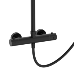 Arezzo Deluxe Cool Touch Round Thermostatic Shower (300mm Head - Matt Black) 11 Arezzo Deluxe Cool Touch Round Thermostatic Shower (300mm Head - Matt Black) -Bathroom Supply Shop azr2ct d4