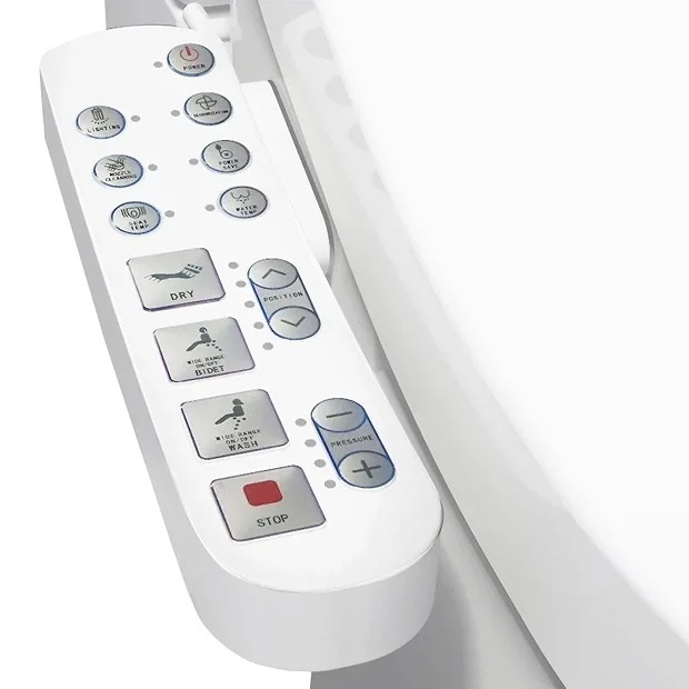 Arezzo Smart Toilet With Bidet Wash Function, Heated Seat + Dryer 1 Arezzo Smart Toilet With Bidet Wash Function, Heated Seat + Dryer