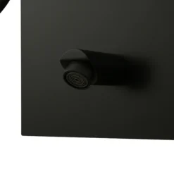 Arezzo Shower Tower Panel - Matt Black (Thermostatic) -Bathroom Supply Shop azstp5mb d3
