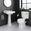 Arezzo Traditional Toilet With Chrome Lever