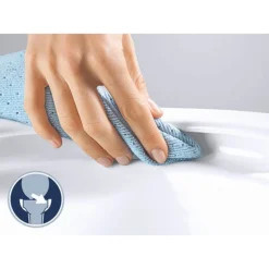 Grohe Essence Rimless Close Coupled Toilet With Soft Close Seat (Bottom Inlet) + FREE TOILET ROLL HOLDER 8 Grohe Essence Rimless Close Coupled Toilet With Soft Close Seat (Bottom Inlet) + FREE TOILET ROLL HOLDER -Bathroom Supply Shop bauccwc1 d1