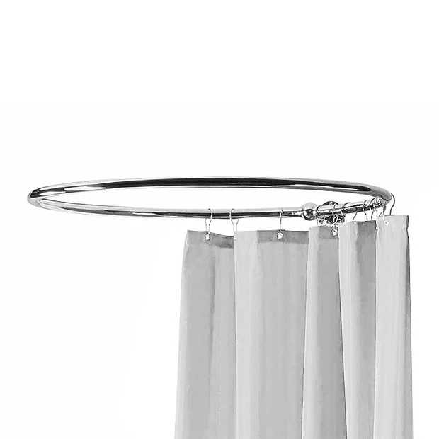 Bayswater Round Traditional Shower Curtain Rail 1 Bayswater Round Traditional Shower Curtain Rail