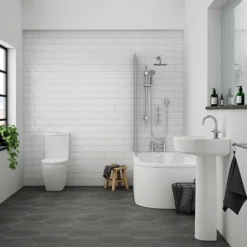 Bianco Close Coupled Modern Toilet + Soft Close Seat