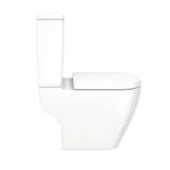 Bianco Close Coupled Modern Toilet + Soft Close Seat -Bathroom Supply Shop bwcscd2