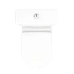 Bianco Close Coupled Modern Toilet + Soft Close Seat -Bathroom Supply Shop bwcscd3