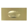 Cruze Large Push Button Plate Brushed Brass