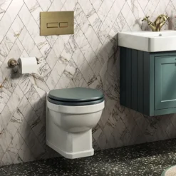 Chatsworth 1928 Antique Brass Traditional Toilet Roll Holder -Bathroom Supply Shop cht12ab d5