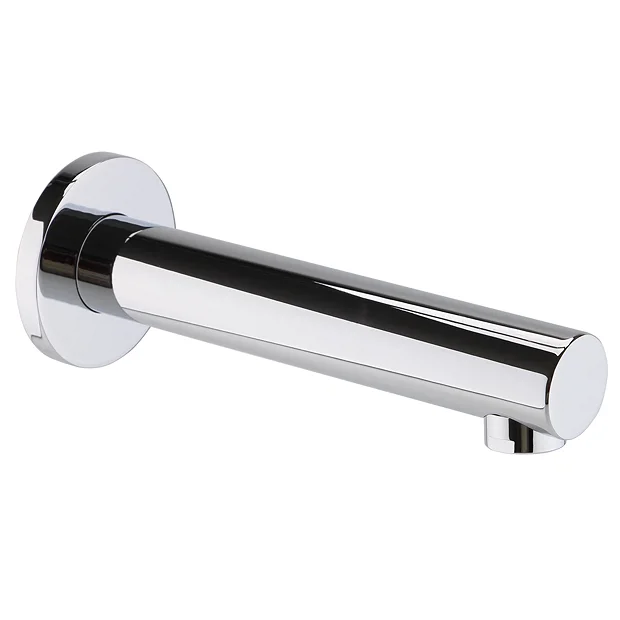 Cruze Chrome Round Wall Mounted Straight Bath Spout 1 Cruze Chrome Round Wall Mounted Straight Bath Spout