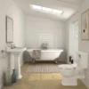 Darwin Traditional Close Coupled Toilet + Soft Close Seat