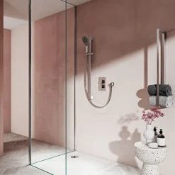 Aqualisa Dream Square Thermostatic Mixer Shower With Adjustable Head