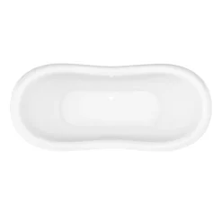 Earl 1750 Double Ended Roll Top Slipper Bath + Antique Brass Leg Set -Bathroom Supply Shop earl1750ab detail03