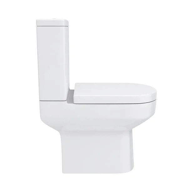 EcoDelux Metro Water Saving Close Coupled Toilet + Soft Close Seat 3 EcoDelux Metro Water Saving Close Coupled Toilet + Soft Close Seat - Image 3