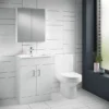 EcoDelux Metro Water Saving Close Coupled Toilet + Soft Close Seat