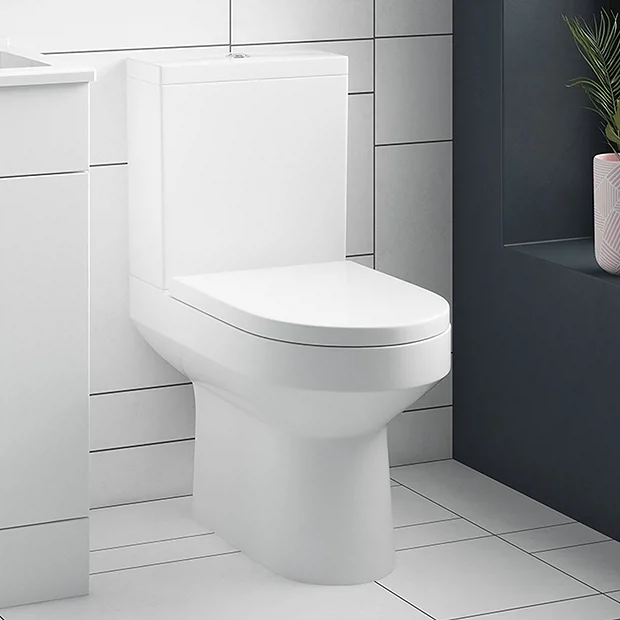 EcoDelux Metro Water Saving Close Coupled Toilet + Soft Close Seat 2 EcoDelux Metro Water Saving Close Coupled Toilet + Soft Close Seat - Image 2