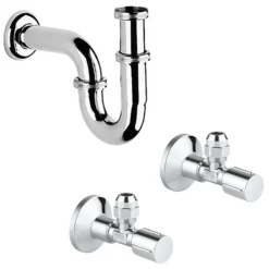 Grohe Solido Euro/Arena COMPLETE Wall Hung Suite (600mm Basin + Cosmo Smart Tap) -Bathroom Supply Shop eurwhpak1 d4