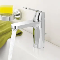 Grohe Solido Euro/Arena COMPLETE Wall Hung Suite (600mm Basin + Cosmo Smart Tap) -Bathroom Supply Shop eurwhpak1 d6