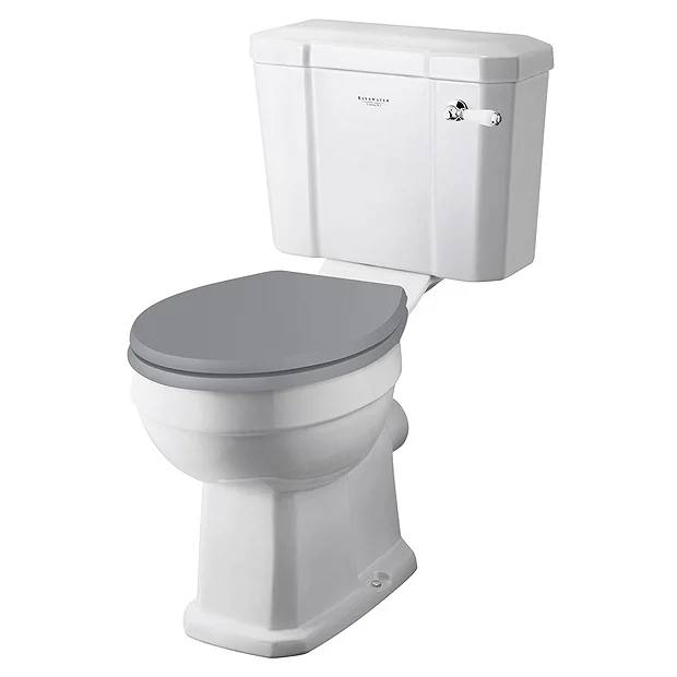 Bayswater Fitzroy Comfort Height Traditional Close Coupled Toilet With Ceramic Lever Flush 2 Bayswater Fitzroy Comfort Height Traditional Close Coupled Toilet With Ceramic Lever Flush - Image 2