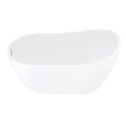 Toreno 1370 Small Modern Slipper Free Standing Bath -Bathroom Supply Shop gd8225137 n d2