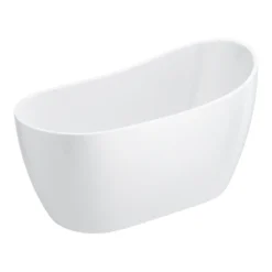 Toreno 1370 Small Modern Slipper Free Standing Bath -Bathroom Supply Shop gd8225137 nd1