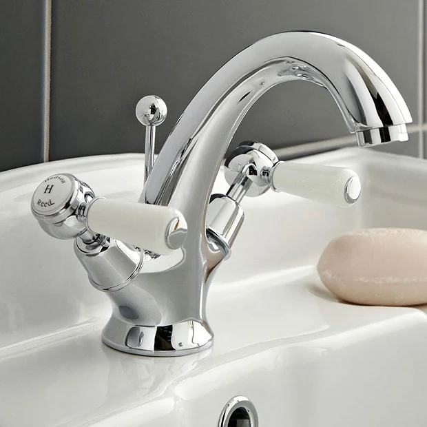 Hudson Reed Topaz Lever Mono Basin Mixer Tap + Pop Up Waste 1 Hudson Reed Topaz Lever Mono Basin Mixer Tap + Pop Up Waste