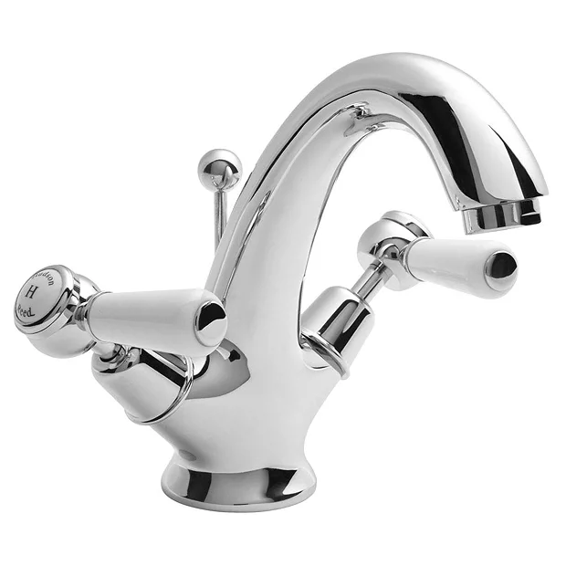 Hudson Reed Topaz Lever Mono Basin Mixer Tap + Pop Up Waste 2 Hudson Reed Topaz Lever Mono Basin Mixer Tap + Pop Up Waste - Image 2
