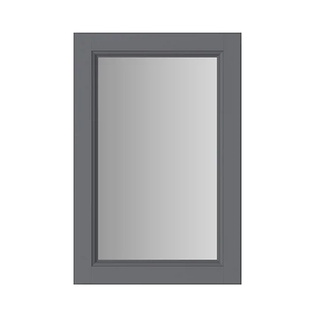 Heritage Caversham 400mm Framed Mirror - Graphite 1 Heritage Caversham 400mm Framed Mirror - Graphite