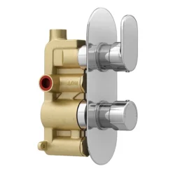 Bosa Modern Twin Concealed Thermostatic Shower Valve -Bathroom Supply Shop lsv91d4
