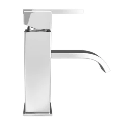 Milan Modern Mono Basin Mixer Tap - Chrome 9 Milan Modern Mono Basin Mixer Tap - Chrome -Bathroom Supply Shop mil001detail1